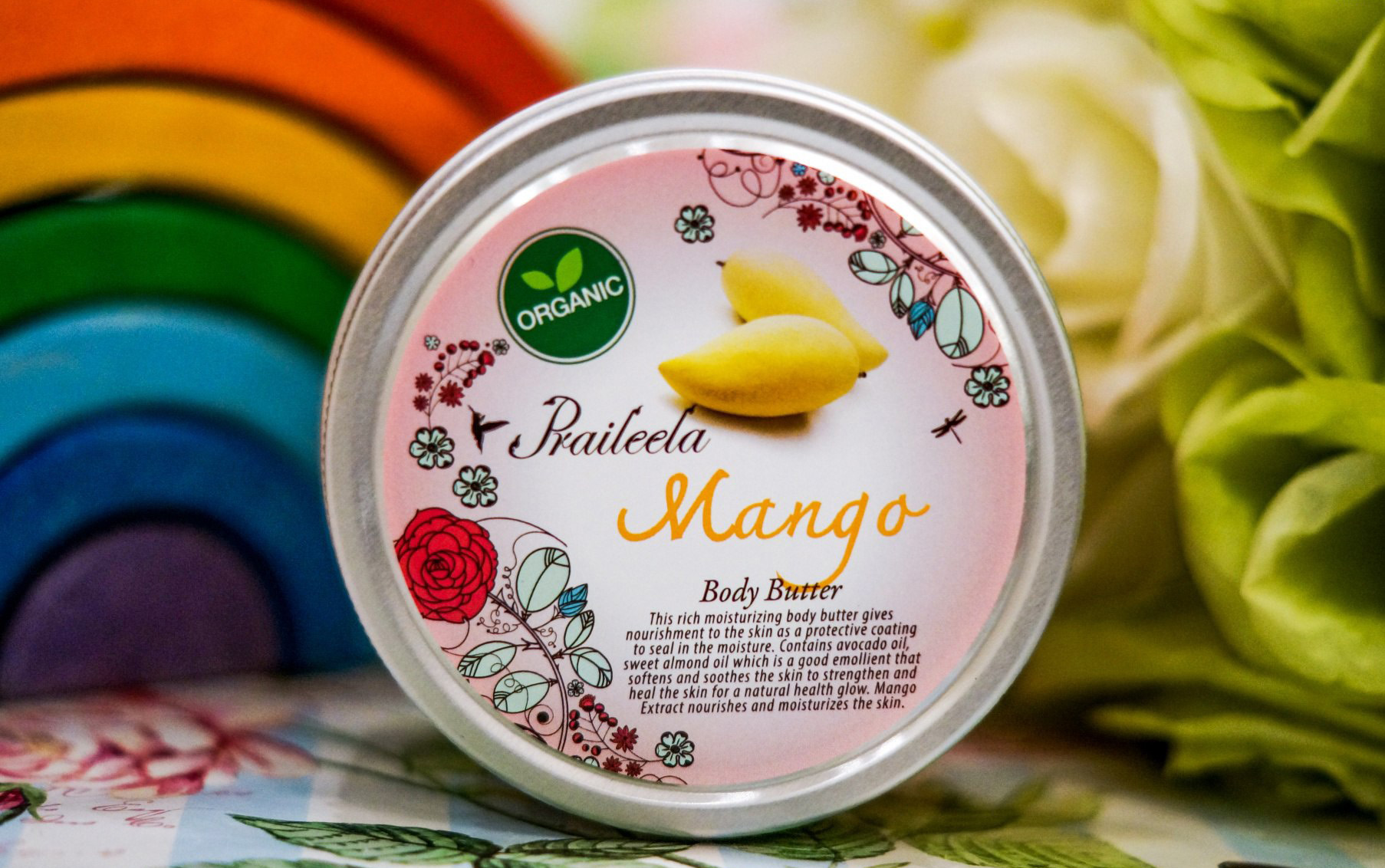 купить тайскую косметику - Тайский баттер крем-масло для тела Манго Praileela 250 мл. ТАЙСКАЯ КОСМЕТИКА В МОСКВЕ