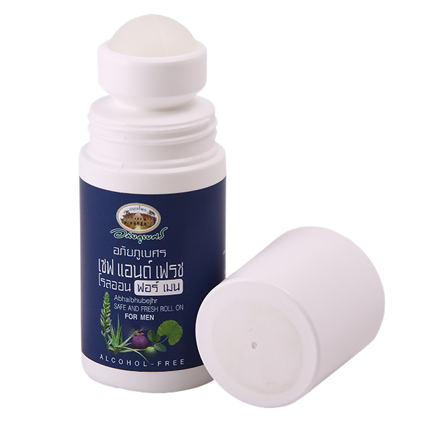 Тайский роликовый дезодорант для мужчин ABHAIBHUBEJHR Safe and Fresh Roll on Deodorant For Men купить в Москве и Московской области