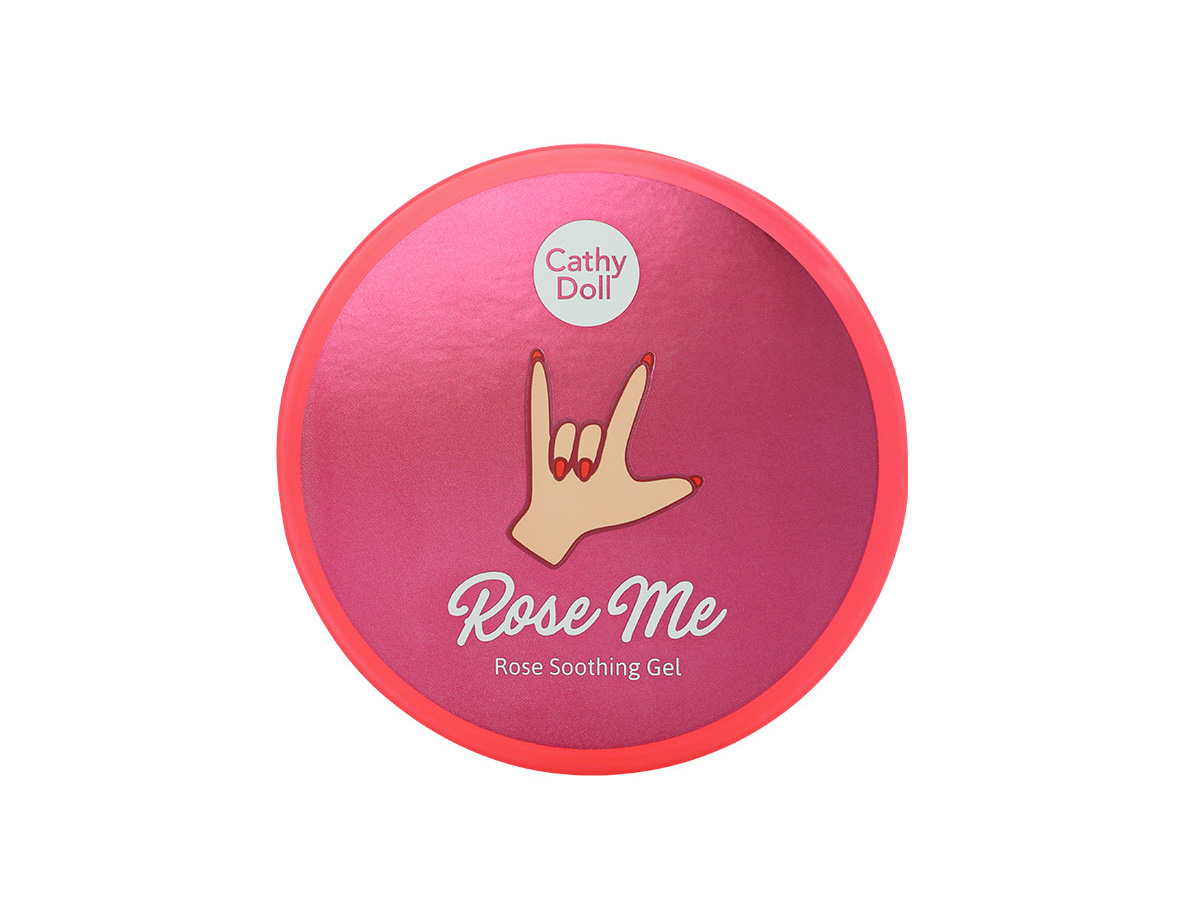 Тайский успокаивающий гель для лица и тела с Розой и Алоэ Cathy Doll Rose Me Soothing Gel 250 гр.roseme_soothing_gel